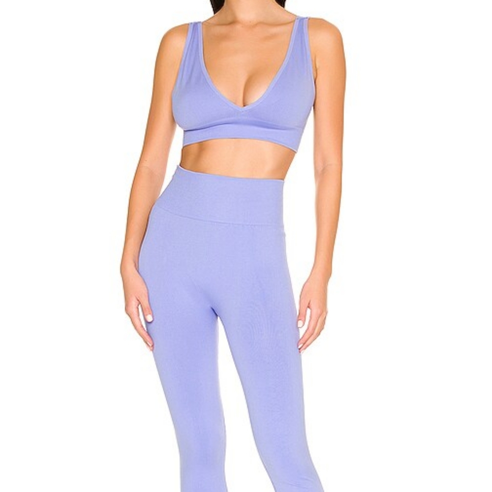 Weworewhat workout set baby blue